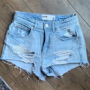 Garage Jean Shorts